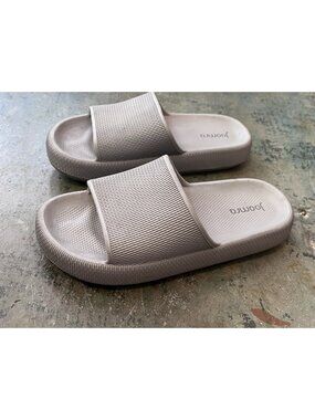 Joomra Cloud Recovery Slides Unisex EU 37-38 Gray Cushioned Comfort Sandal